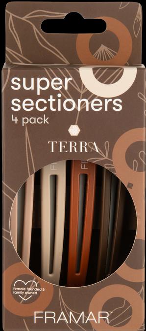 Produktbild Framar Neutrals Terra - Super Sectioners 4 Stk. (4 Stk.)