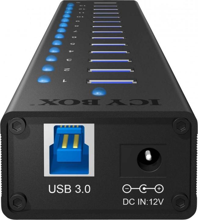Produktbild Icy Box Ib-Ac6113 (USB-B, 13 Ports)