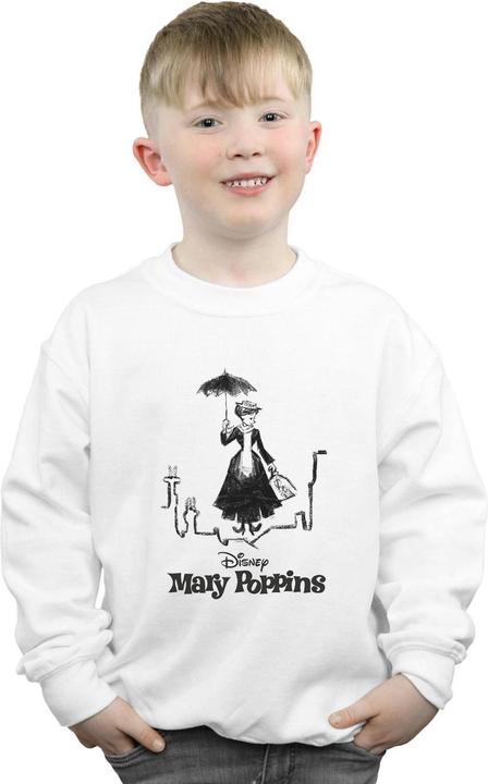 Actual product image Disney Boys Mary Poppins Rooftop Landing Sweatshirt (152, 158)