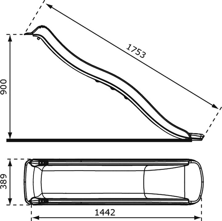 Image du produit Axi Sky175 Toboggan avec prise d'eau