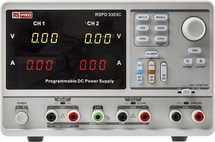Rs Pro Programmable power supply