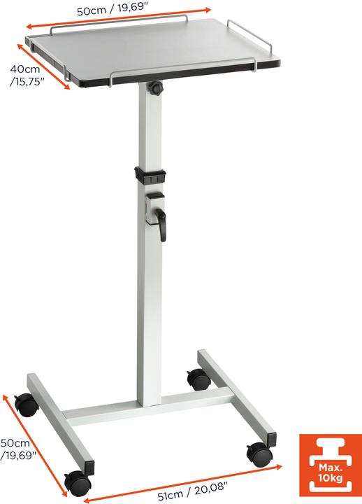 Immagine prodotto Celexon PT2000G Tavolo da proiezione grigio