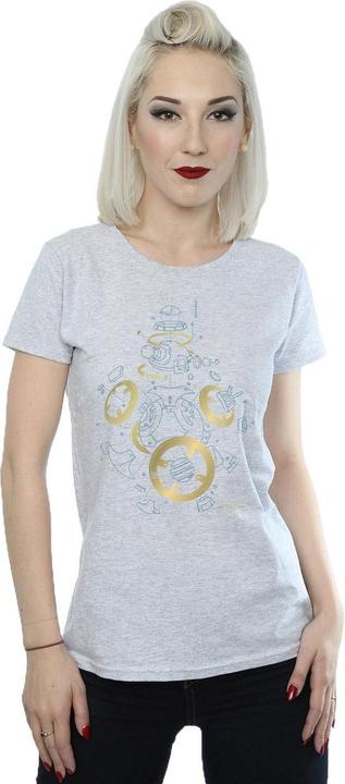 Immagine prodotto Star Wars The Last Jedi BB-8 Deconstructed Maglietta Donna (S)