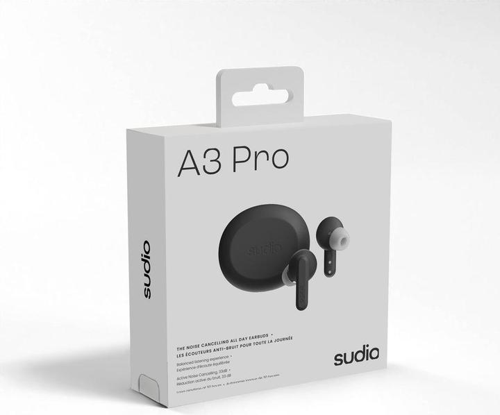 Image du produit Sudio A3 Pro Black (ANC, 25 h, Filaire)