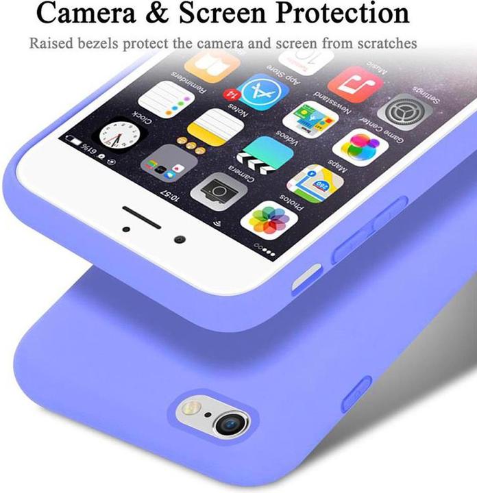 Actual product image Cadorabo TPU Liquid Silicone Case Cover (Apple iPhone 6)