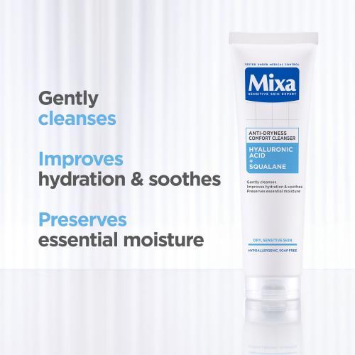 Actual product image Mixa Anti-Dryness Comfort Cleanser 150 ml (Gel, 150 ml)