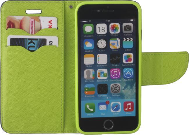 Image du produit OEM Etui Smart Fancy pour Samsung Galaxy S24 Plus bleu-vert (Samsung Galaxy S24+)