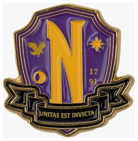 Image du produit Cinereplicas Wednesday pack 2 pin's Nevermore Academy