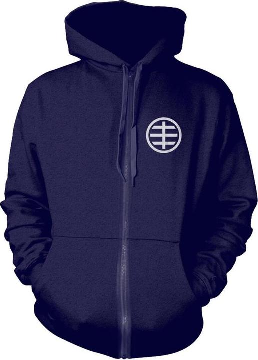 Actual product image Universal Textiles Hoodie with full-length zip Logo (XXL)