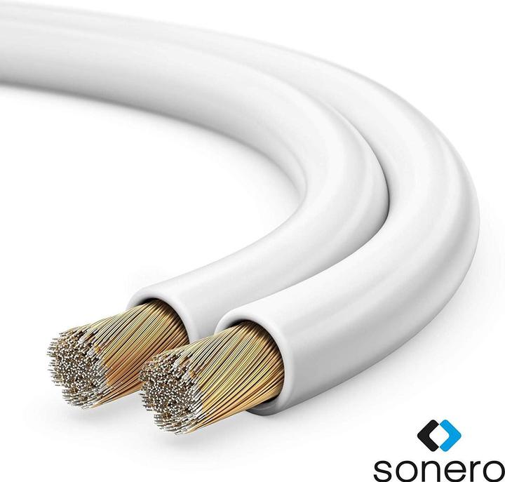 Image du produit Sonero Câble pour haut-parleur 0.75mm² CCA 50 m (50 m, 0.75 mm²² mm)
