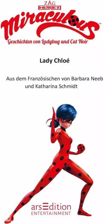 Produktbild Miraculous – Lady Chloé (Deutsch, Katharina Schmidt, Barbara Neeb, 2020)
