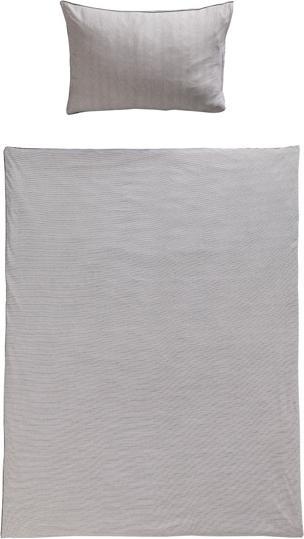Produktbild Living Home Melange Jersey Streifen (Bettwäsche Set, 155 x 220 cm, 80 x 80 cm)