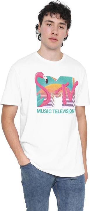 Actual product image MTV Mens Flamingo Logo T-Shirt (3XL)