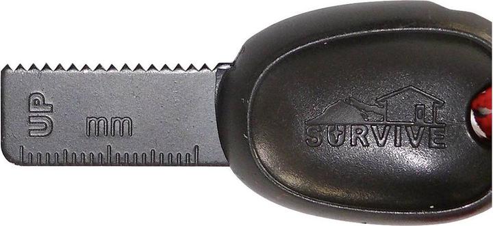 Actual product image Blanko SurvivalSet flint, whistle, saw, compass