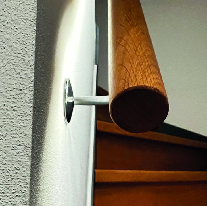 Image du produit OK-Line Bois-main courante ronde Ø 42 mm hêtre p. LED