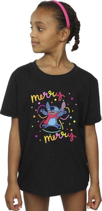 Immagine prodotto Disney Lilo & Stitch Merry Rainbow Maglietta Ragazze (104)