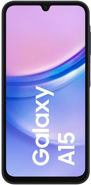 Actual product image Samsung Galaxy A15 (128 GB, Blue, Black, 6.50", Hybrid Dual SIM, 50 Mpx, 4G)