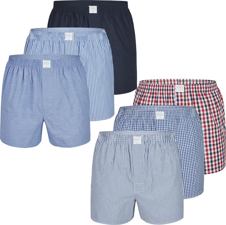 Actual product image Mg-1 Woven Boxer Shorts Casual Loose Fit - 7039 (XL, pack of 6)