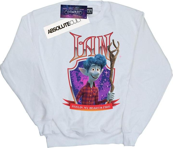 Actual product image Disney Womens/Ladies Onward Ian Heart's Fire Sweatshirt (S)