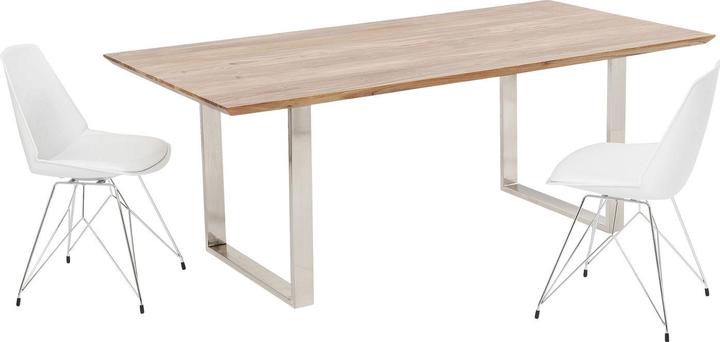 Produktbild Kare Design Tisch Symphony Chrom 200x100cm