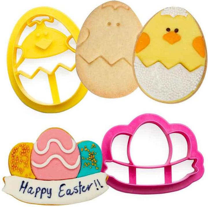 Immagine prodotto Decora Set di tagliabiscotti Pasqua 2 pezzi