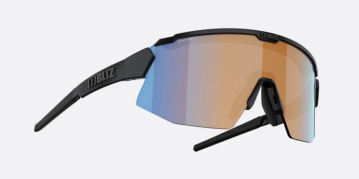 Actual product image Bliz Breeze Nano Optics Nordic Light (Matt Black, Brown w Silver Mirror, Nordic Light Coral: Orange w blue multi)