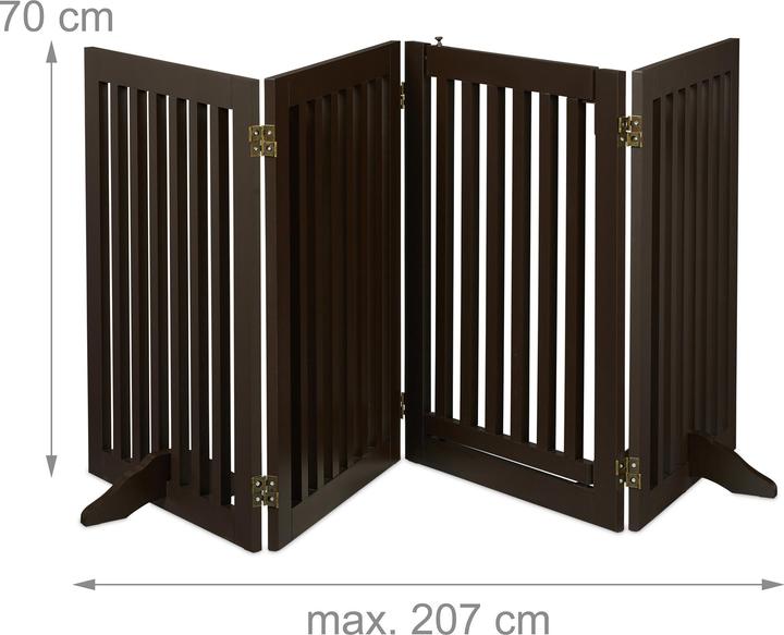 Produktbild Relaxdays Absperrgitter (70 cm)