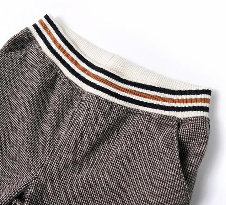 Actual product image VidaXL Children's trousers ecru 92,Material: 70 % cotton. 25 % viscose (92)