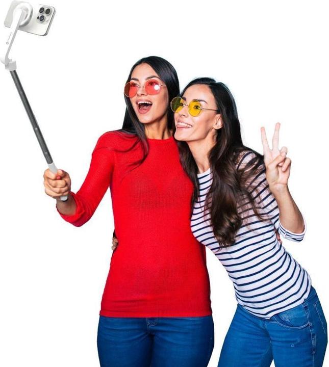Actual product image Forcell Stylus F-GRIP MagSelfie S100M selfie stick with wireless remote control black