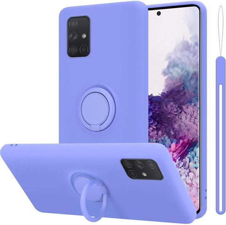 Actual product image Cadorabo TPU Liquid Ring Silicone Case Cover (Samsung Galaxy A71)