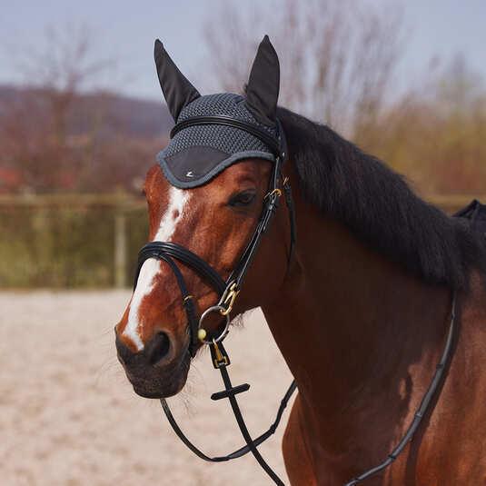 Image du produit Horze Bonnet pour cheval anti-mouches rafraîchissant