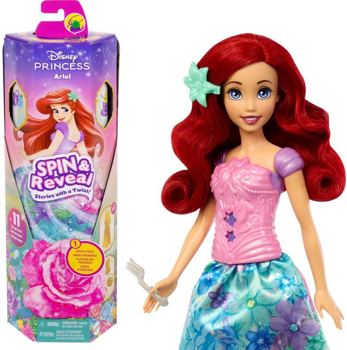 Produktbild Disney Princess Disney Prinzessin Spin and Reveal Wave 1 - Ariel