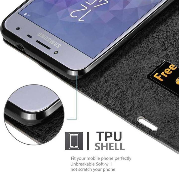 Produktbild Cadorabo Book Invisible Magnet Cover (Samsung Galaxy J4 (2018))
