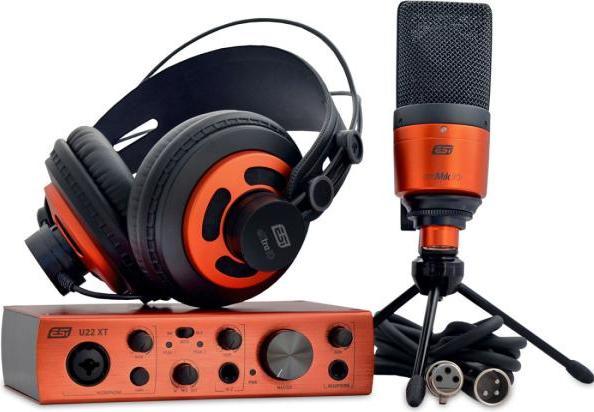 Produktbild ESI U22 XT CosMik Set Recording mit Mikrofonständer (USB, 6.3mm Klinke (Jack))