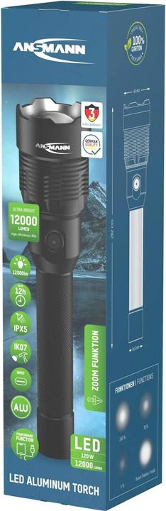 Actual product image Ansmann T12000FR (28.20 cm, 12000 lm)
