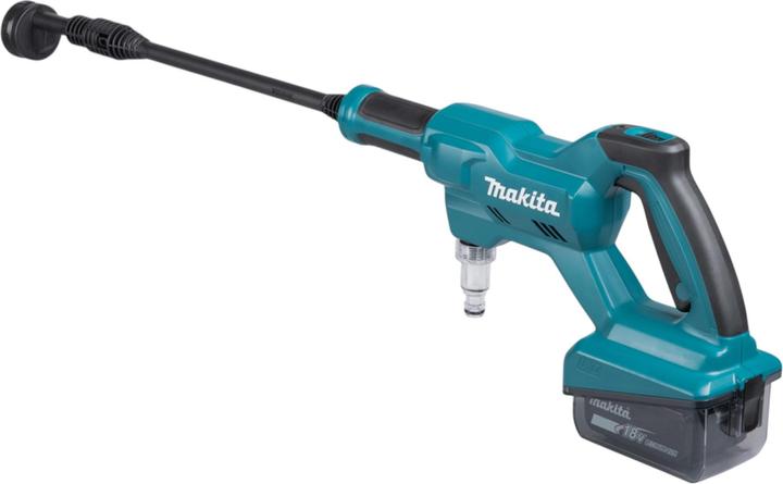 Image du produit Makita DHW 180 F1 Nettoyeur à pression sur batterie 18 V 24 bar + 1x batterie 3,0 Ah - sans (Fonctionnement sur batterie)