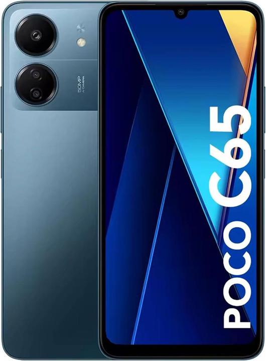 Actual product image Xiaomi Poco C65 (256 GB, Blue, 6.74", Dual SIM, 0.00 Mpx, 4G)