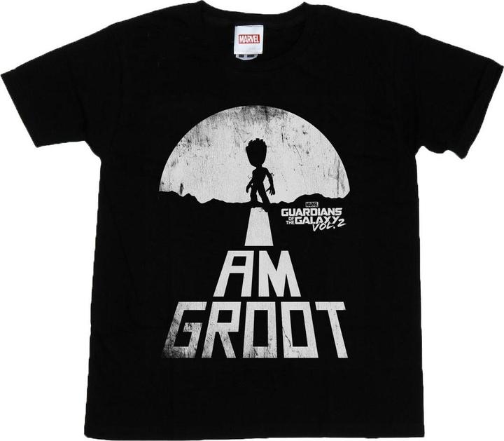 Guardians Of The Galaxy I Am Groot White TShirt Jungen