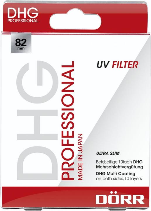 Immagine prodotto Dörr Filtro UV DHG 82mm (82 mm, Filtro UV)