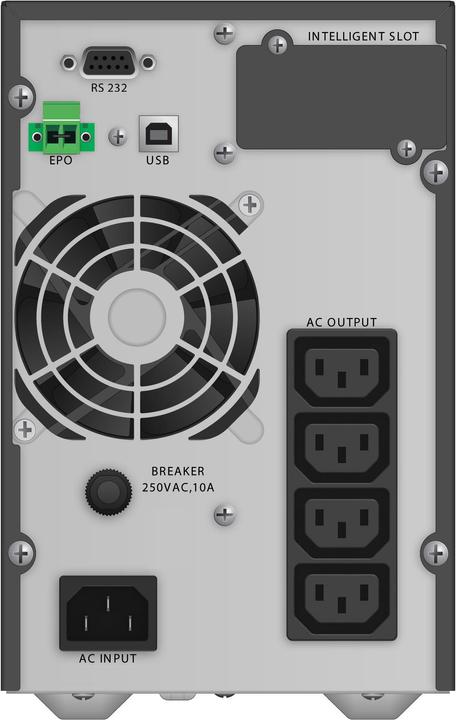 Actual product image Powerwalker VFI 1000 TG 1000VA 900W Online UPS Tower Double Converter SNMP Slot HID (1000 VA, 900 W, Online double converter UPS)