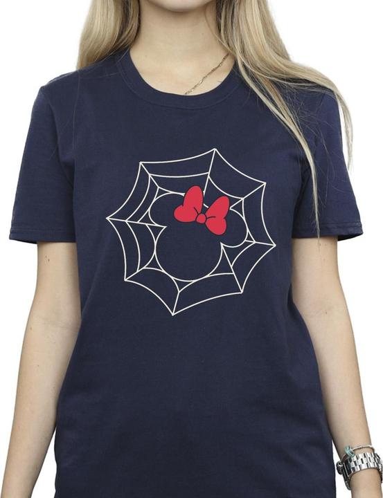Immagine prodotto Disney Minnie Mouse Spider Web Maglietta Ampia Donna (3XL)