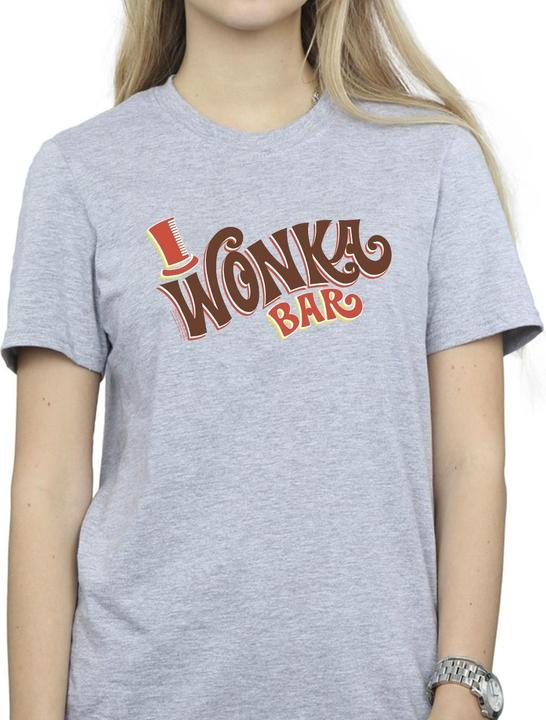 Produktbild Willy Wonka & the Chocolate Factory Bar Logo TShirt (M)