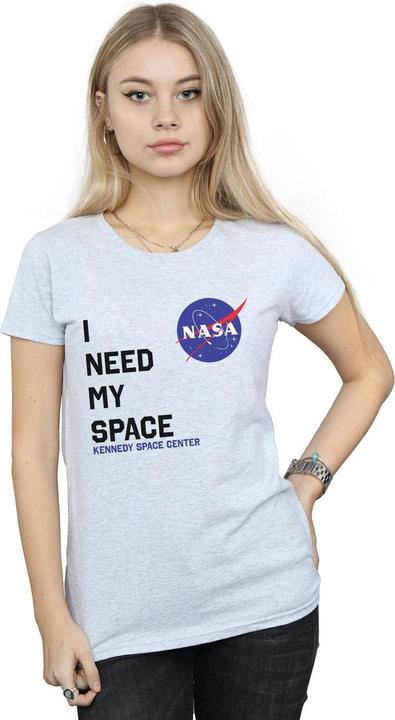 Actual product image Nasa Womens/Ladies I Need My Space Cotton T-Shirt (S)