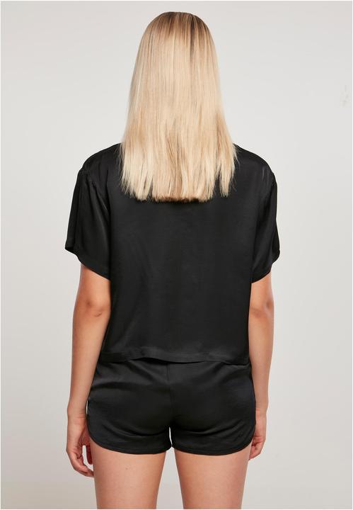 Image du produit Urban Classics Ladies Viscose Satin Resort Shirt (XS)