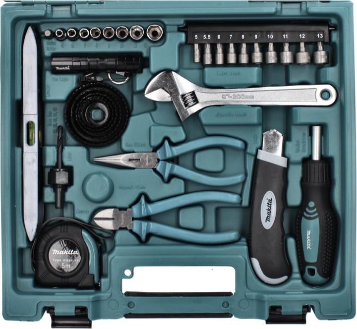 Actual product image Makita Bits drill tool assortment 200 pcs. (6 mm, 1 mm, 6.5 mm, 5.5 mm, 10 mm, 1.5 mm, 7 mm, 3 mm, 5 mm, 8 mm, 2.5 mm, 3.5 mm, 4.5 mm, 3.2 mm, 2 mm, 4 mm)