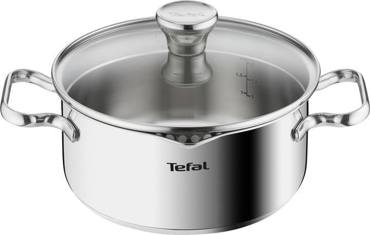 Produktbild Tefal Duetto Kochtopf (20 cm, Kochtopf, Edelstahl)