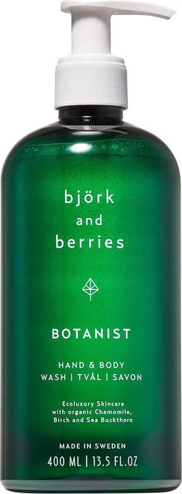 Actual product image Björk & Berries Botanist Hand & Body Wash (400 ml)