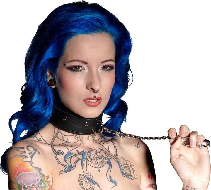 Image du produit Zado Collier en cuir rembourré