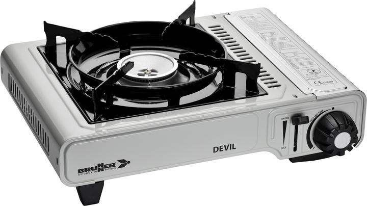 Actual product image Brunner Devil cartridge gas stove
