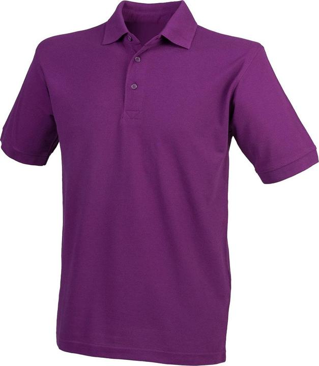 Henbury Schweres Polohemd aus Polycotton